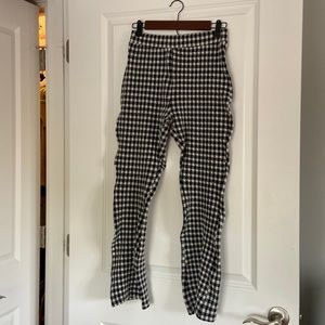 Urban outfitters checkered stretchy pant